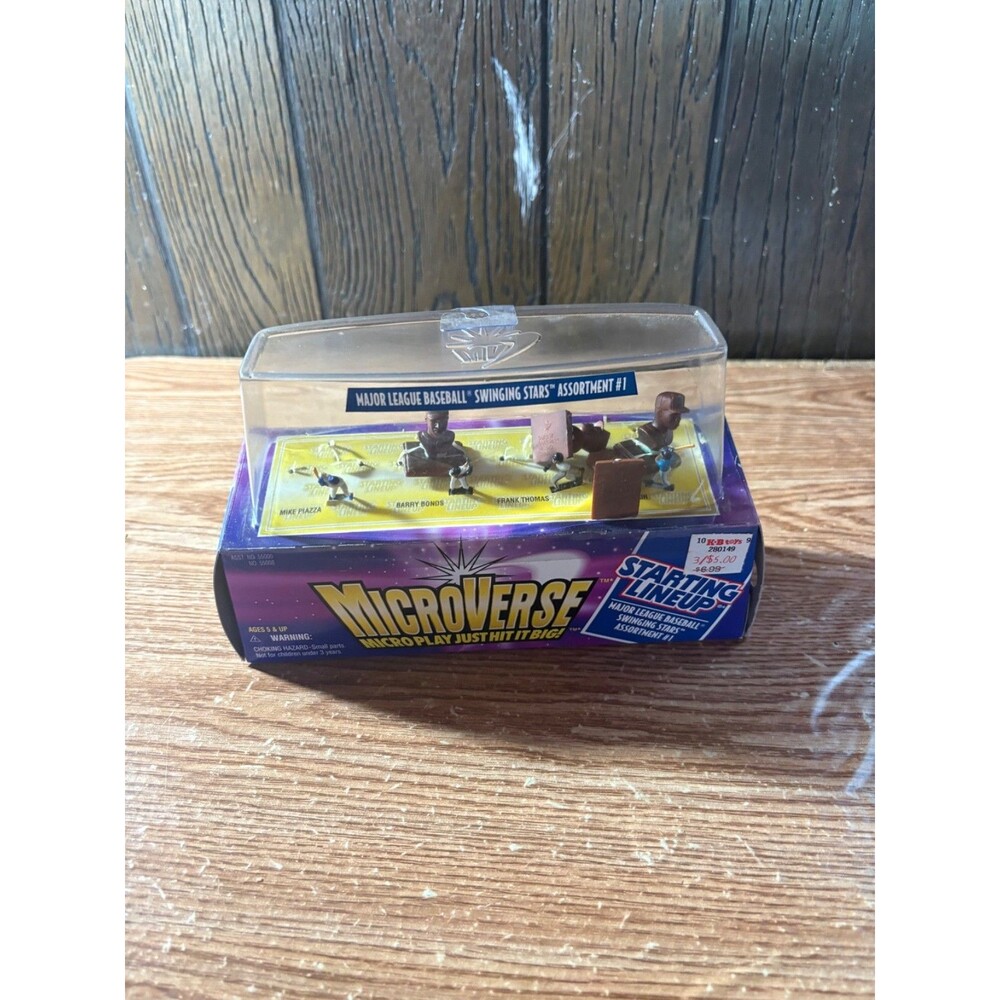 1996 Microverse Starting Lineup Mlb Swinging Stars Miniature Players #2